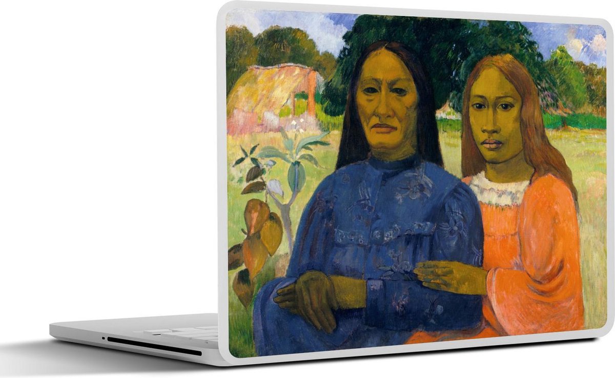 Afbeelding van product SleevesAndCases  Laptop sticker - 11.6 inch - Mother and daughter - Paul Gauguin