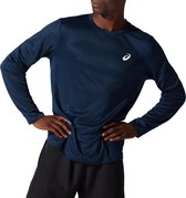 Asics Core Sportshirt - Maat XL  - Mannen - donker blauw