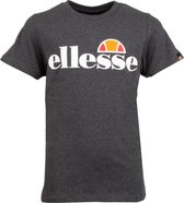 Ellesse Malia  T-shirt - Unisex - donker grijs/wit/rood/oranje