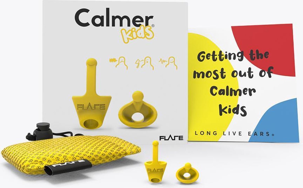 Goedkoopste Flare Audio Calmer Kids Geel