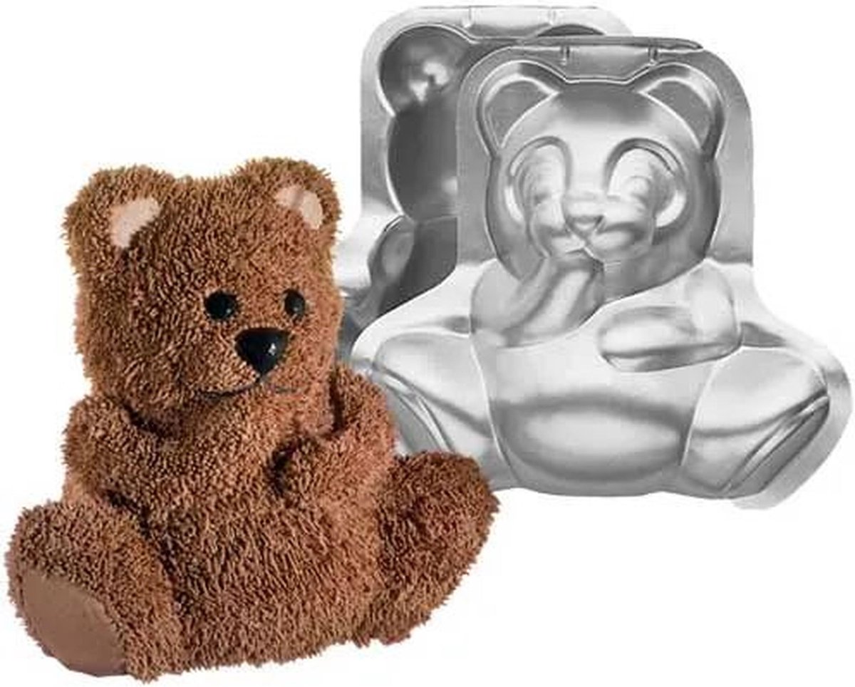 Wilton - Stand-Up - Knuffelbeer - Bakvorm