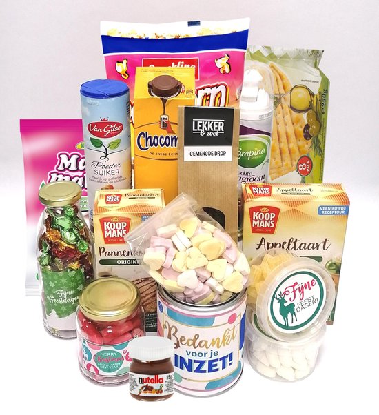 Kerstpakket "Bedankt voor je inzet"