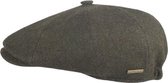 Hatland Wham - Flatcap - Platte pet - Winterpet - Groen - Maat L