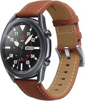 Fungus - Smartwatch bandje - Geschikt voor Samsung Galaxy Watch 6 (incl. Classic), Watch 5 (incl. Pro), Watch 4, Watch 3 41mm, Active 2 - Horloge 20mm - PU leer - Strap - Bruin