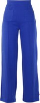 PANTS FENNA HIP BLUE JAQUARD JAQUARD COTTON M?