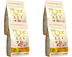 Wellness Core Grain Free Cat Sterilised Kip&Kalkoen - Kattenvoer - 4 x 300 g