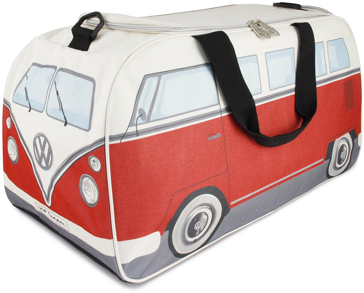 BRISA VW Collection - Volkswagen T1 Bulli Bus- hippe retro sporttas (klein)