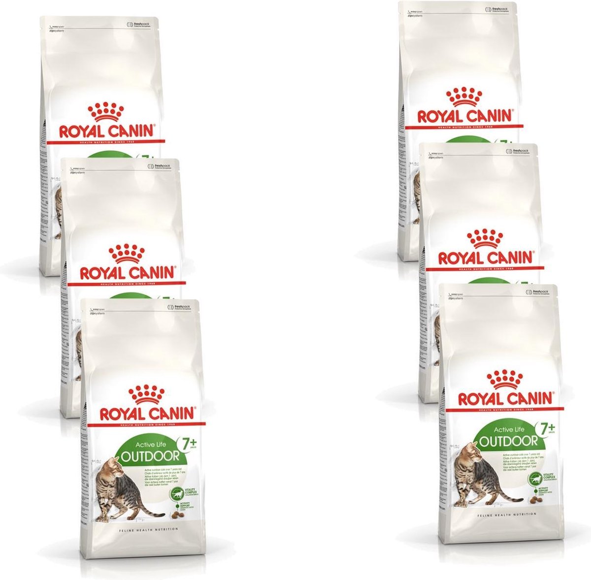 Royal Canin Royal Canin Outdoor 7+ - Kattenvoer - 6 x 400 g