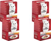 Gourmet Mon Petit Duo - Vis & Vlees - Kattenvoer - 24 x 50 g