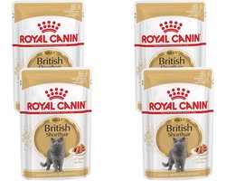 Royal Canin - British Shorthair Loaf Kattenvoer Nat - 48 x 85 gr