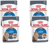 Royal Canin Fhn Adult Ultra Light Mp Pouch - Kattenvoer - 4 x 12x85 g