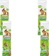 Versele-Laga Crispy Mega Sticks Konijn&Cavia Weide Kruiden - Konijnensnack - 4 x 70 g