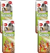 Versele-Laga Crispy Sticks Konijn&Cavia - Konijnensnack - 4 x Fruit