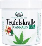 Duivelsklauw Cannabis Gel - 250 ml - Kalmeert en Ontspant - verlicht ontstekingsprocessen en verzacht spier- en gewrichtspijn - verhoogt de bloedtoevoer - Hof - PH