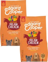 Edgard & Cooper Verse Scharrelkip Brok- Voor volwassen honden - Hondenvoer - 2 x 2.5kg