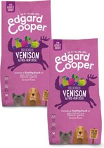 Edgard & Cooper Verse Hert & Scharreleend Adult - Hondenvoer - 2 x 12kg