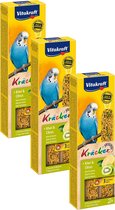 Vitakraft Parkiet Kracker 2 stuks - Vogelsnack - 3 x Kiwi