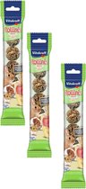 Vitakraft Rollinis Fruit Mix - Snack pour rongeurs - 3 x 48 g
