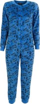 Outfitter jongens onesie fleece | MAAT 164 | Game | blauw