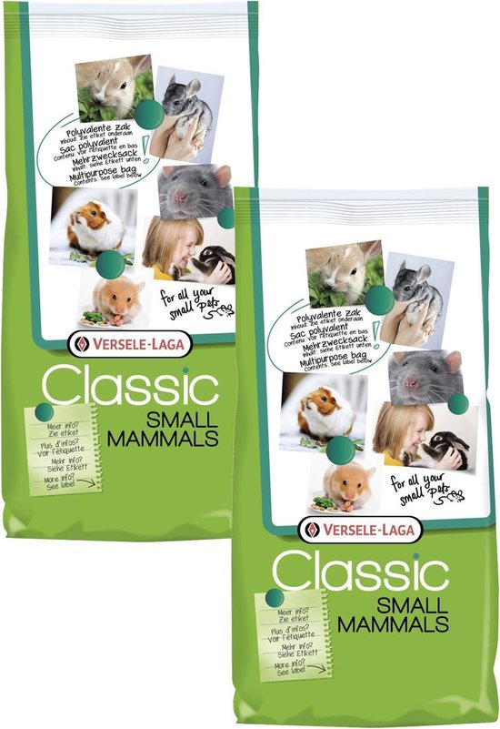 Versele-Laga Classic Allround Mix - Konijn & Cavia - Konijnenvoer - 2 x 20 kg