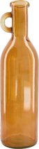 Balivie - Decoratieve fles - Cognac Kleur - Gerecycled Glas - Ø14X50cm