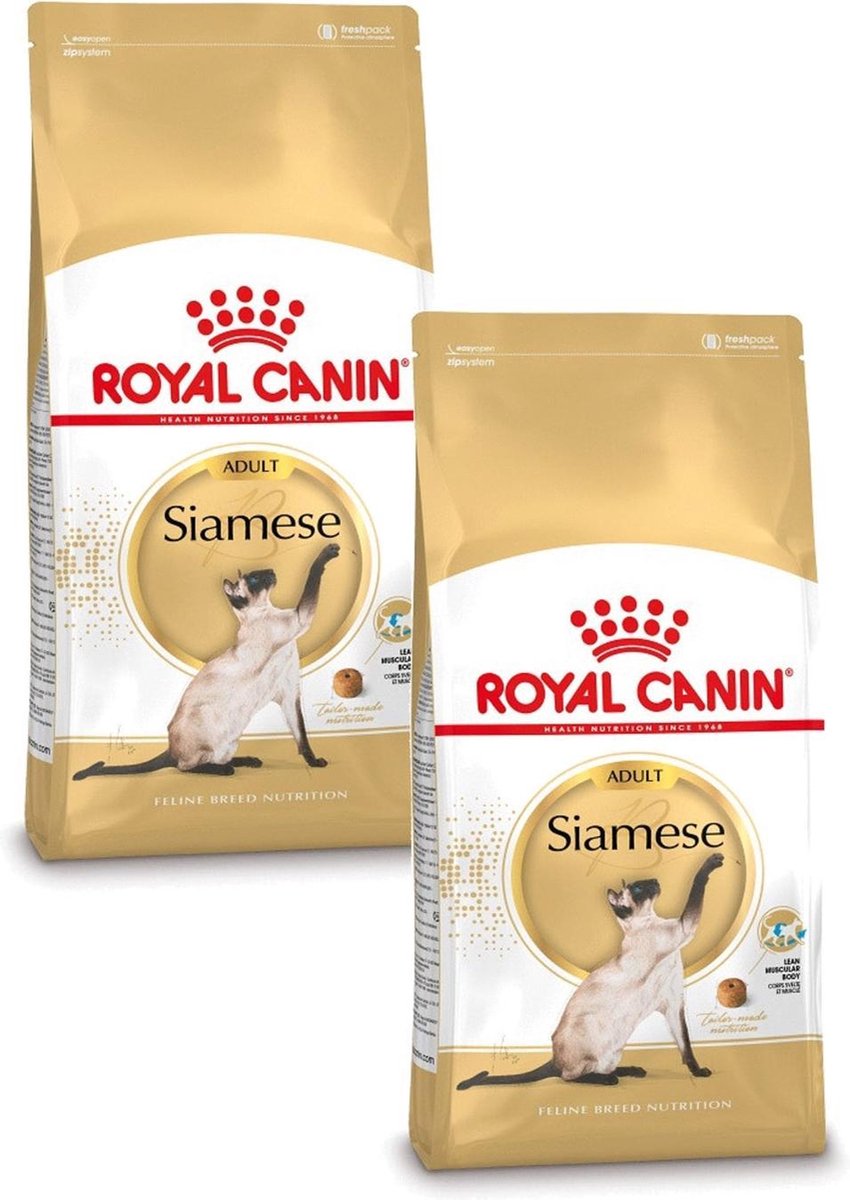 Royal Canin Royal Canin Siamese Adult - Kattenvoer - 2 x 4 kg
