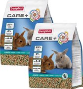 Beaphar Care + Rabbit Junior - 2 pcs à 1.5 kg - Nourriture pour lapin