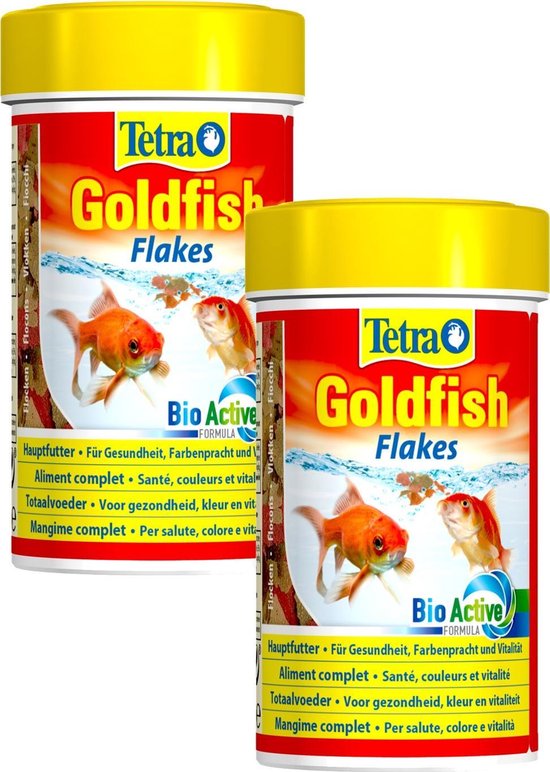 Tetra Visvoer Goldfish Vlokken - Vissenvoer - 2 x 100 ml - Tetra