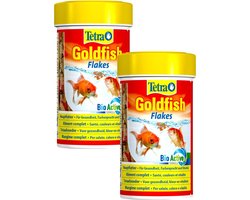 Tetra Visvoer Goldfish Vlokken - Vissenvoer - 2 x 100 ml
