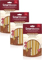 Smartsticks Innovative Chews - Hondensnacks - 3 x Pindakaas 100 g 5 stuks
