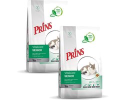 Prins Vitalcare Cat Senior Gevogelte - Kattenvoer - 2 x 1.5 kg