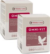 Versele-Laga Oropharma Omni-Vit Kweek & Conditie - Vogelsupplement - 2 x 200 g