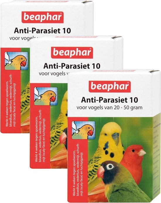 Beaphar Anti-Parasiet 10 Vogel
