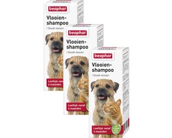 3x Beaphar Anti Vlooienshampoo Hond - Kat 100 ml