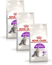 Royal Canin Fhn Sensible 33 - Kattenvoer - 3 x 2 kg