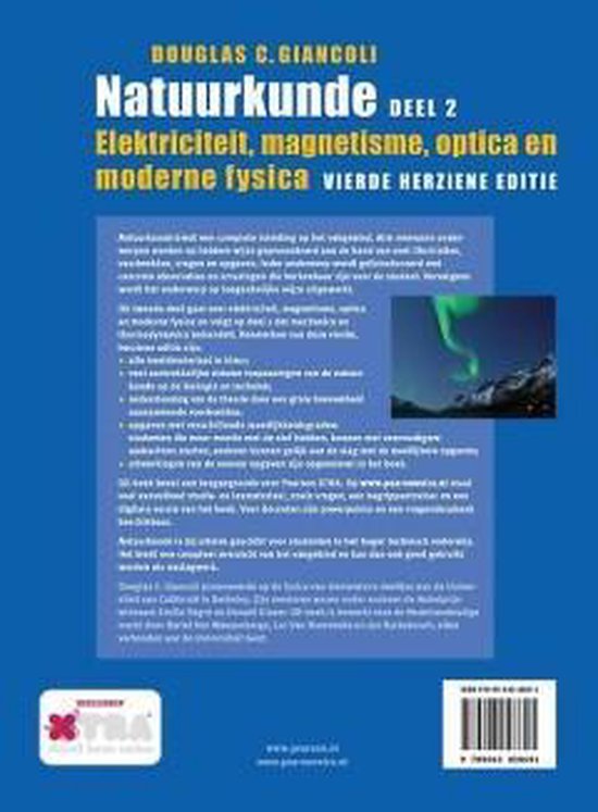 Natuurkunde Deel 2 Elektriciteit, magnetisme, optica en moderne fysica - Douglas C. Giancoli