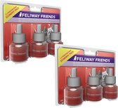 Feliway Friends Navulling - Anti stressmiddel - 2 x 3x48 ml