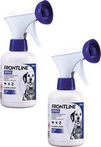 Frontline Spray Hond/Kat - Anti vlooien en tekenmiddel - 2 x 250 ml