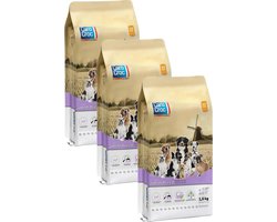 Carocroc Small Breed Vlees&Gevogelte&Rijst - Hondenvoer - 3 x 1.5 kg