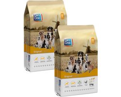 Carocroc Original Vlees&Gevogelte&Rijst - Hondenvoer - 2 x 3 kg
