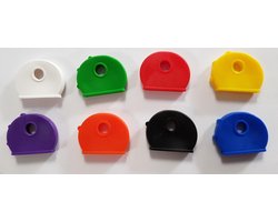 Sleutelhoes - Sleutelhoezen - Kenkappen - Kenkap - Geschikt voor slechtzienden - Kleurassorti - 8 stuks