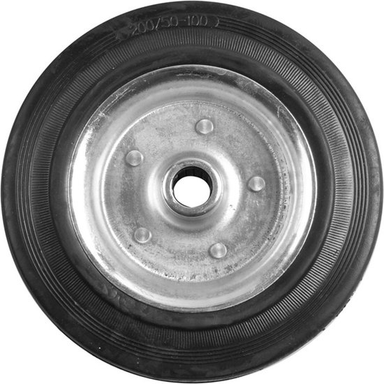 ProPlus Neuswielband - Metalen velg - Massief rubber - Ø 200 x 50 mm - 150 kg capaciteit van ProPlus — afbeelding 2