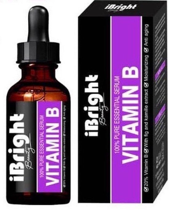 Likken bewonderen salto iBright Beauty Vitamine B Serum | Geïrriteerde huid | Herstellende Gezicht  Serum |... | bol.com