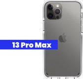 Apple iPhone 13 Pro Max doorzichtig hoesje | Backcover Case Transparent | tot 3M val,-en stoot bestendigd | TPU Case iPhone 13 Pro Max