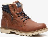 Blue Box gevoerde heren boots - Cognac - Maat 45