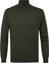 Profuomo Coltrui Donkergroen Merino - maat XL