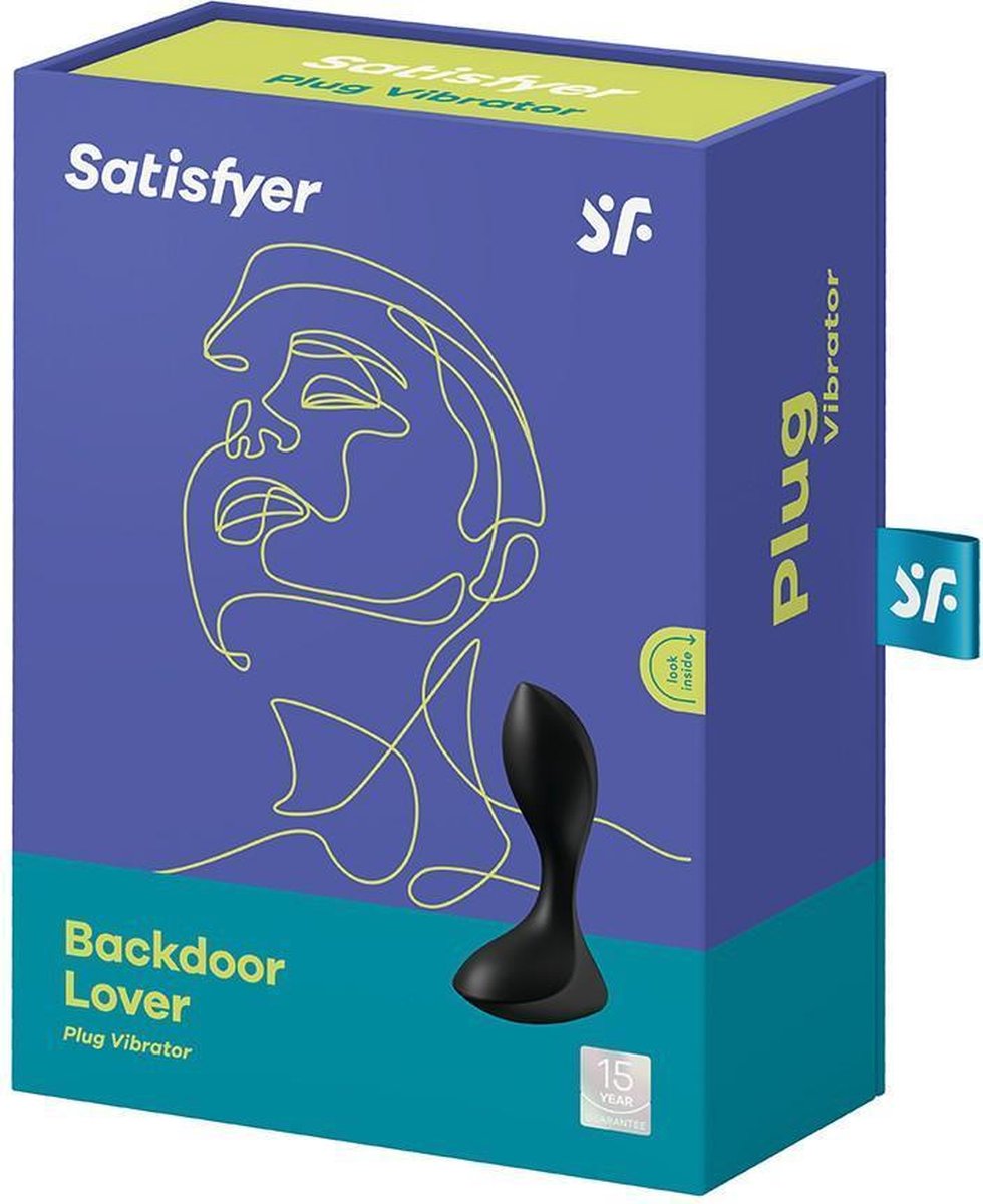 Satisfyer Backdoor Lover USB Rechargeable Vibrating Butt Plug