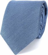 Profuomo Stropdas Tussah Zijde Blauw -