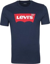 Levi's T-Shirt Graphic Logo Blauw - maat L