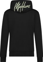 Malelions Men Tonny Hoodie - Black/Sage Green - XXS